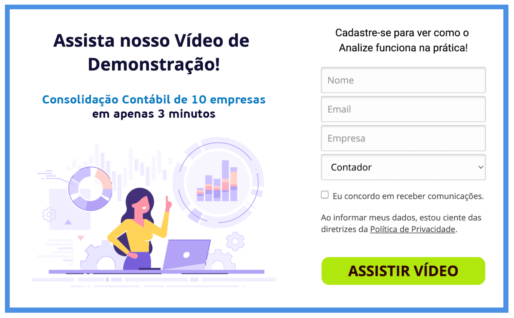 Interface do Analize