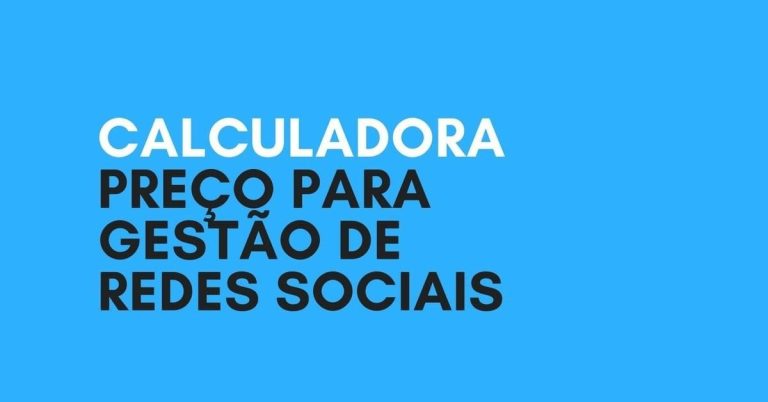 Preço para gestão de redes sociais: existe um valor padrão?